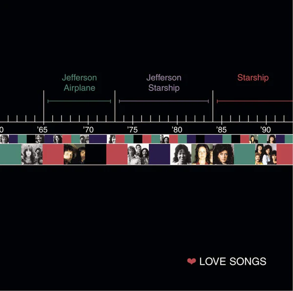Jefferson Airplane / Jefferson Starship / Starship (2) - Love Songs (CD, Comp, RM)