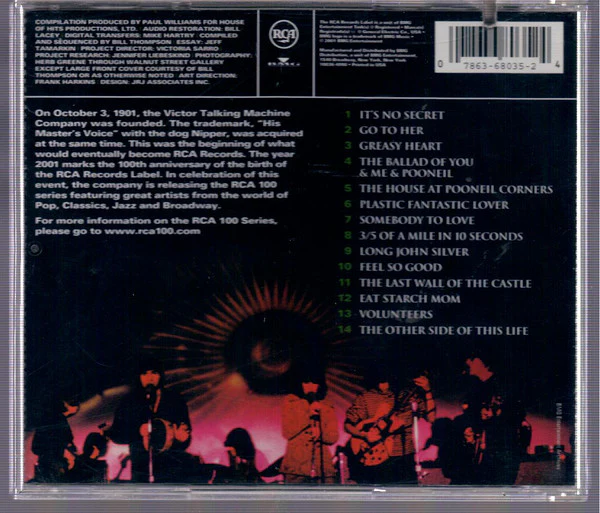 Jefferson Airplane - The Roar Of Jefferson Airplane (CD, Comp) - Image 2