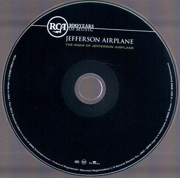 Jefferson Airplane - The Roar Of Jefferson Airplane (CD, Comp) - Image 3