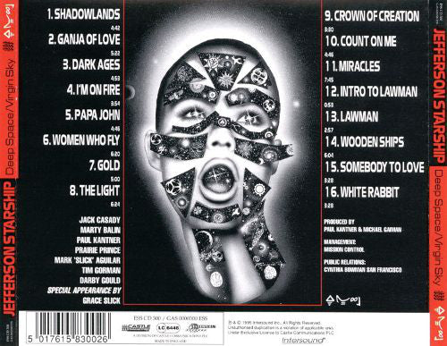 Jefferson Starship - Deep Space/Virgin Sky (CD, Album) - Image 2