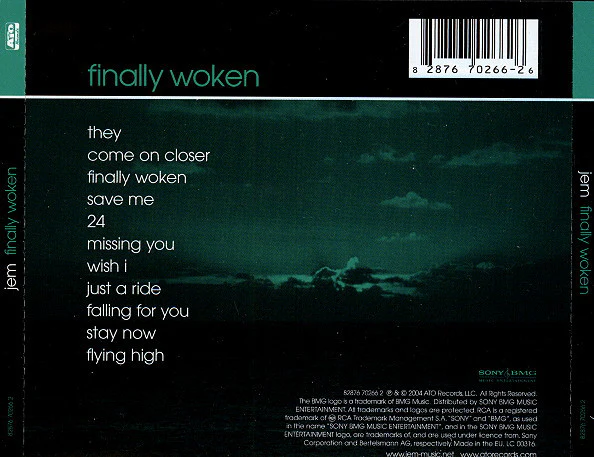 Jem - Finally Woken (CD, Album) - Image 2