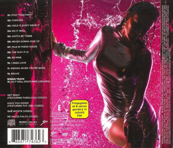 Jennifer Lopez - Brave (CD, Album + DVD-V, PAL + Dlx) - Image 2