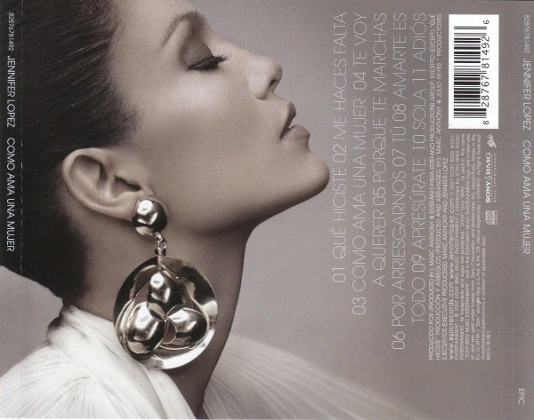 Jennifer Lopez - Como Ama Una Mujer (CD, Album) - Image 3