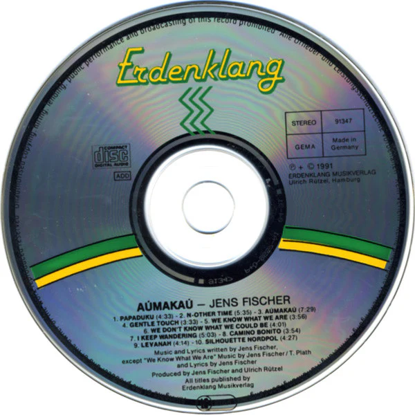 Jens Fischer - Aúmakaú (CD, Album) - Image 3
