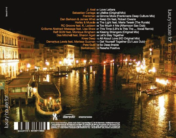 Jérome Noak* - Luxury House For Floating Pleasures In Venice (CD, Comp, Mixed) - Image 2