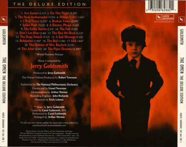 Jerry Goldsmith - The Omen Trilogy  (3xCD, Comp, Dlx, RE, RM + Box) - Image 5