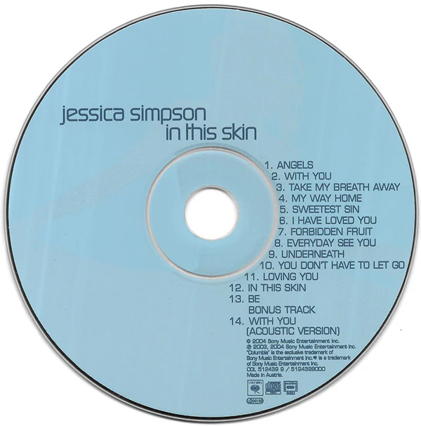 Jessica Simpson - In This Skin (CD, Album) - Image 3