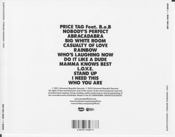 Jessie J - Who You Are (CD, Album) - Image 4
