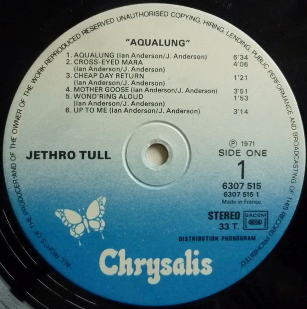 Jethro Tull - Aqualung (LP, Album, RE, Tex) - Image 3