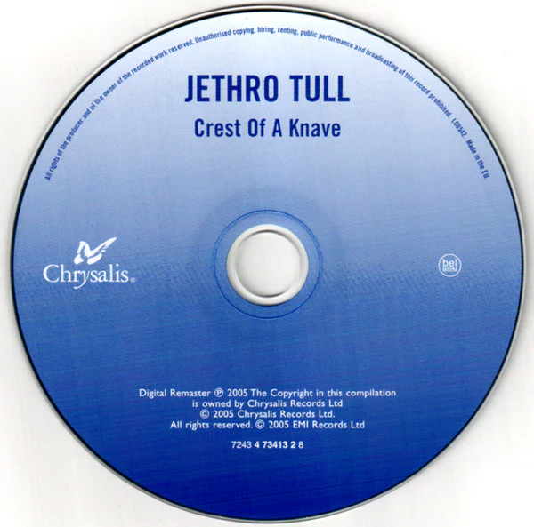 Jethro Tull - Crest Of A Knave (CD, Album, RE, RM, RP) - Image 3