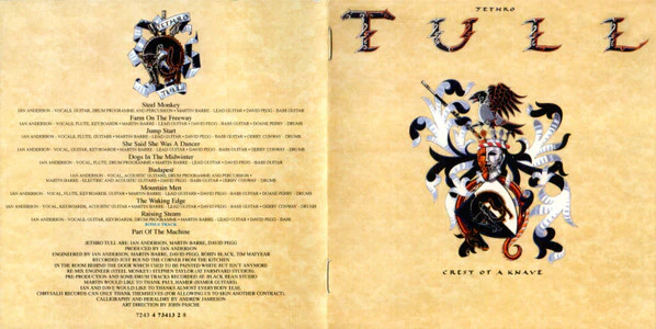 Jethro Tull - Crest Of A Knave (CD, Album, RE, RM, RP) - Image 5