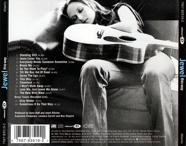Jewel - This Way (CD, Album, Enh) - Image 2