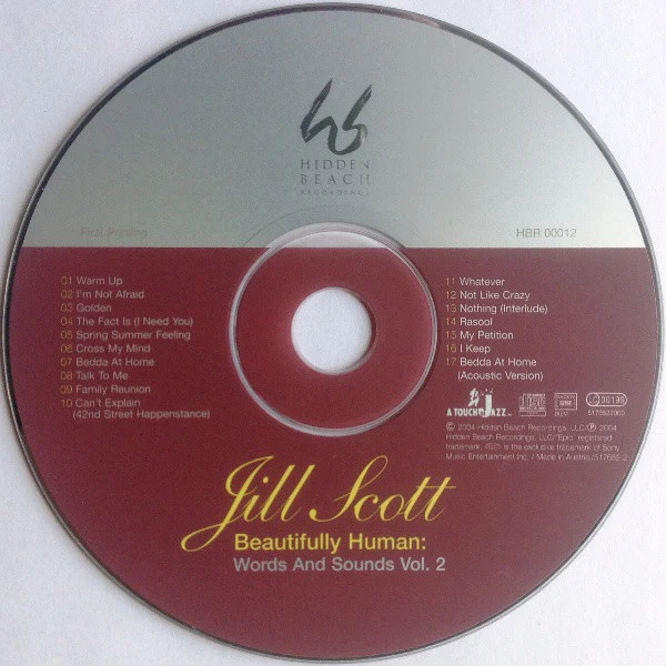 Jill Scott - Beautifully Human: Words And Sounds Vol. 2 (CD, Album) - Image 3