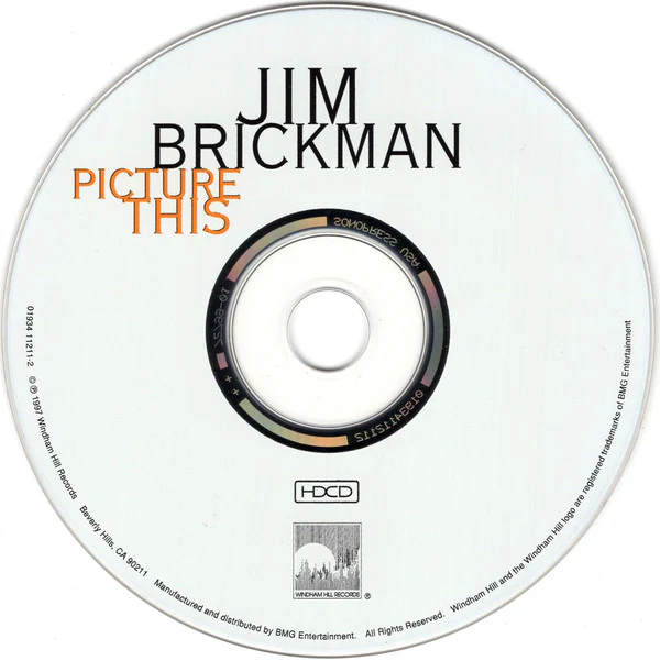Jim Brickman - Picture This (HDCD, Album) - Image 3