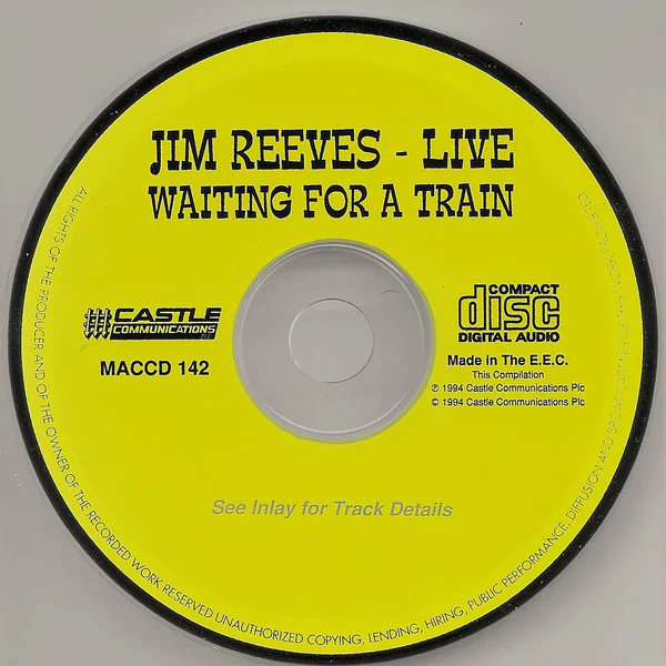 Jim Reeves - Live - Waiting For A Train (CD, Comp) - Image 5