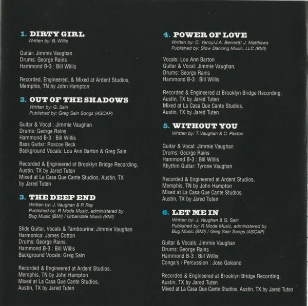 Jimmie Vaughan - Do You Get The Blues (CD, Album) - Image 3