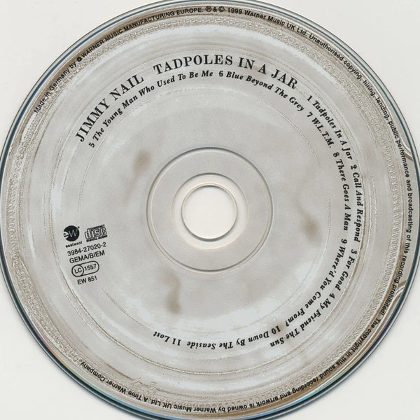 Jimmy Nail - Tadpoles In A Jar (CD, Album) - Image 5