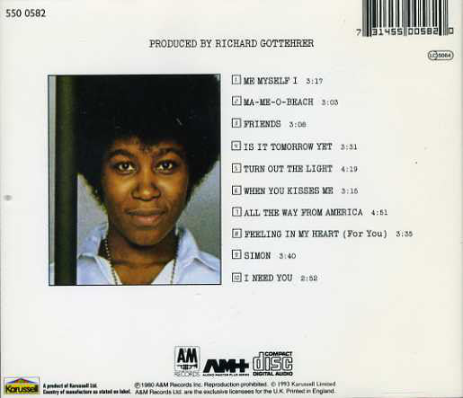 Joan Armatrading - Me Myself I (CD, Album, RE) - Image 3