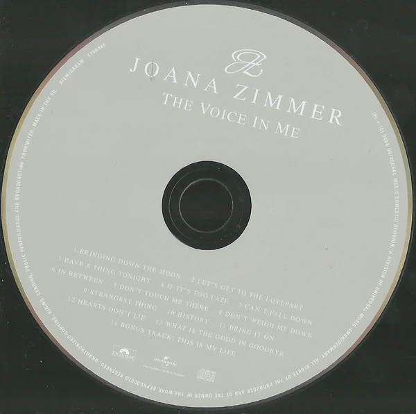 Joana Zimmer - The Voice In Me (CD, Album) - Image 4