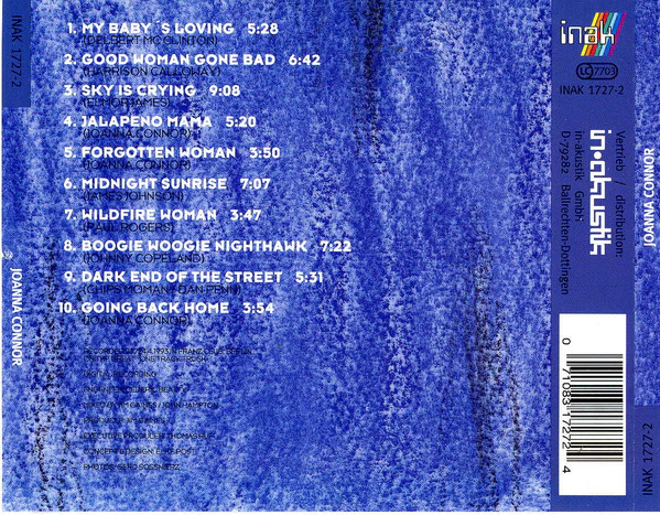 Joanna Connor - LIving On The Road (CD, Album) - Image 2