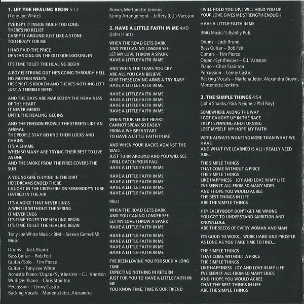 Joe Cocker - Have A Little Faith (CD, Album) - Image 2