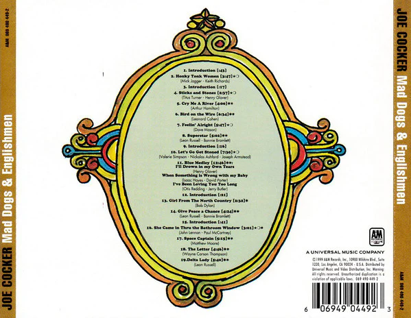 Joe Cocker - Mad Dogs & Englishmen (CD, Album, RE, RM) - Image 2