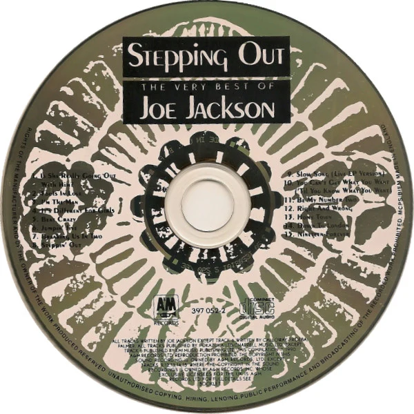 Joe Jackson - Stepping Out - The Very Best Of Joe Jackson (CD, Comp, PDO) - Image 3