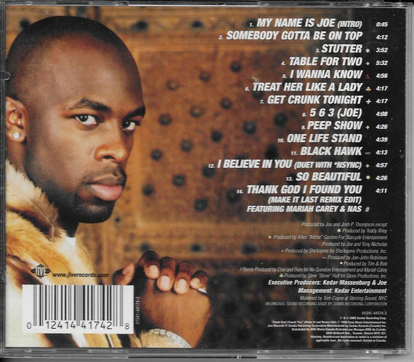 Joe - My Name Is Joe (CD, Album) - Image 2