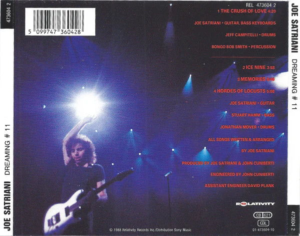Joe Satriani - Dreaming #11 (CD, EP) - Image 3