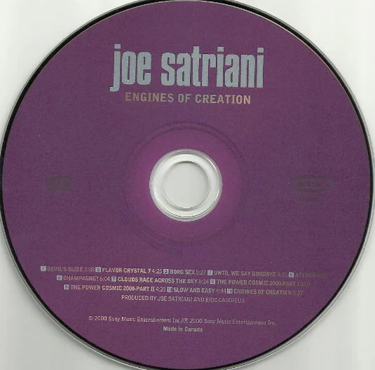 Joe Satriani - Engines Of Creation (CD, Album) - Image 3