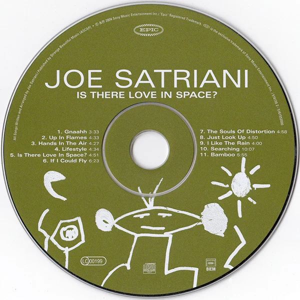 Joe Satriani - Is There Love In Space? (CD, Album) - Image 3