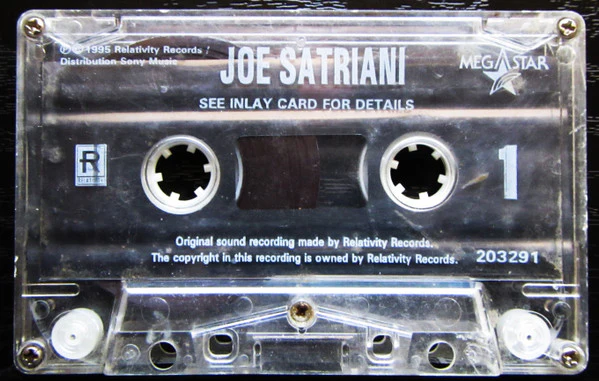 Joe Satriani - Joe Satriani (Cass, Album) - Image 2