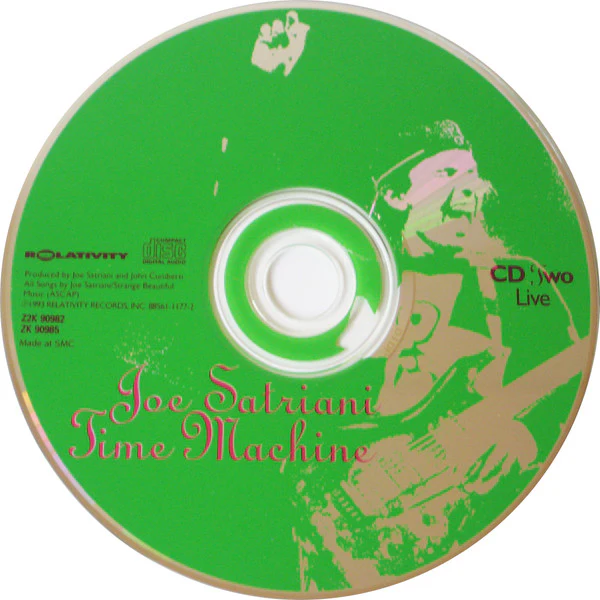 Joe Satriani - Time Machine (2xCD, Album, Comp, RE) - Image 5