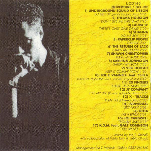 Joe T. Vannelli - Underground People Vol. 1 (CD, Mixed, Promo) - Image 2