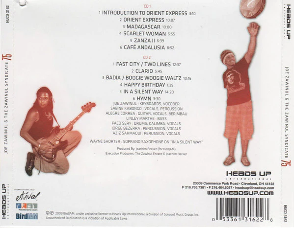 Joe Zawinul & The Zawinul Syndicate - 75 (2xCD, Album) - Image 2