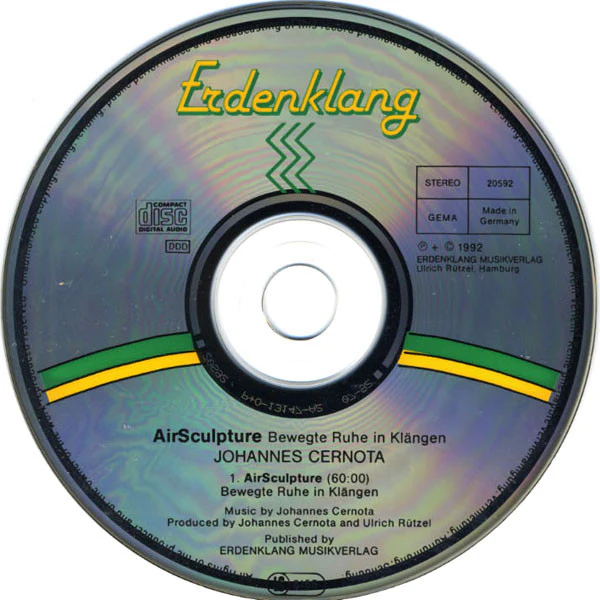 Johannes Cernota - AirSculpture (CD, Album) - Image 3