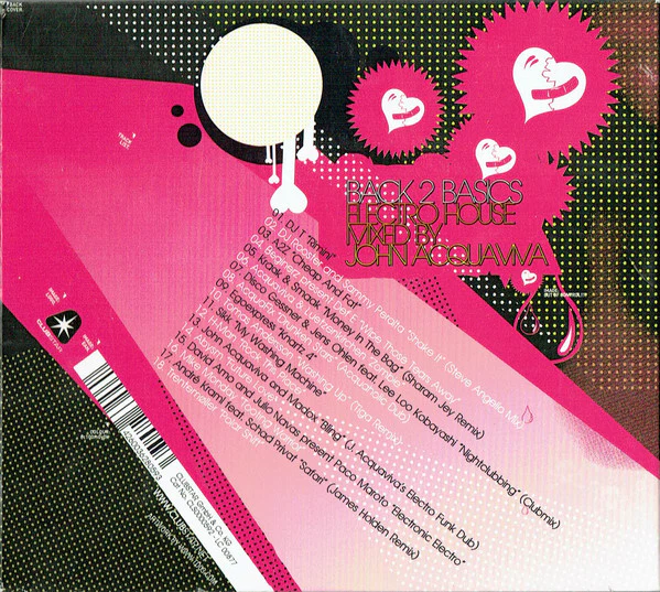 John Acquaviva - Back 2 Basics (Electro House) (CD, Mixed) - Image 3