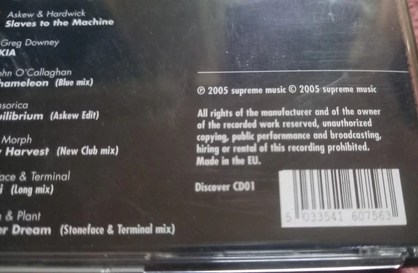 John Askew - Lower The Tone (CD, Album + CD, Comp, Mixed + CD, P/Mixed + Box, L) - Image 2