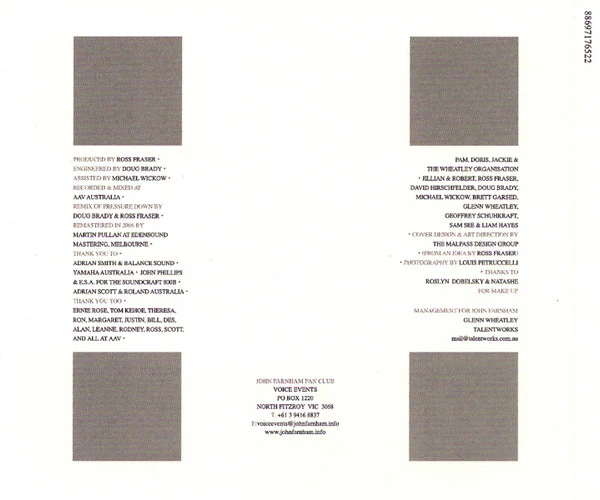 John Farnham - Whispering Jack (CD, Album, RE, RM) - Image 3