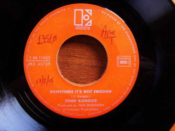 John Kongos - He's Gonna Step On You Again (7", Single) - Image 2
