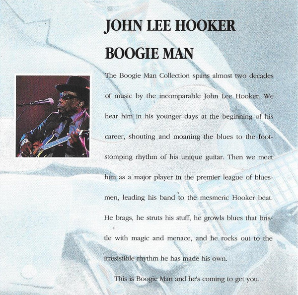 John Lee Hooker - Boogie Man (CD, Comp) - Image 4