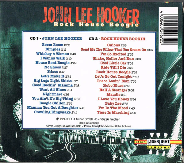 John Lee Hooker - Boom Boom (2xCD, Comp + Box, Comp) - Image 2