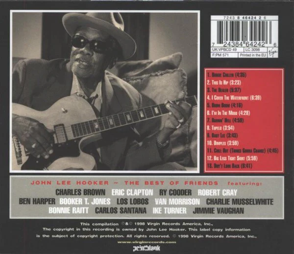 John Lee Hooker - The Best Of Friends (CD, Comp) - Image 2