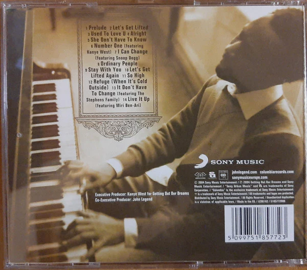 John Legend - Get Lifted (CD, Album, RE) - Image 2