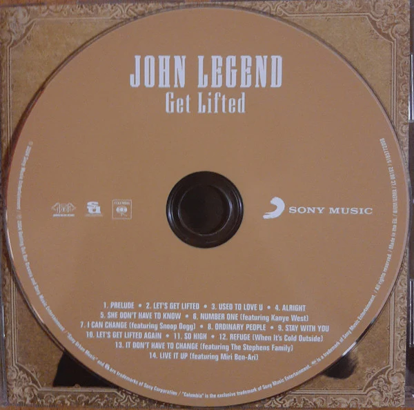 John Legend - Get Lifted (CD, Album, RE) - Image 3