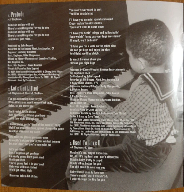 John Legend - Get Lifted (CD, Album, RE) - Image 5