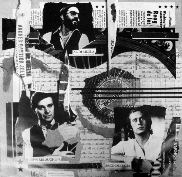 John McLaughlin - Al Di Meola - Paco De Lucía - Passion, Grace & Fire (LP, Album) - Image 5