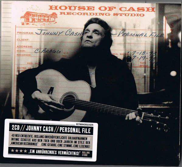 Johnny Cash - Personal File (2xCD, Album)
