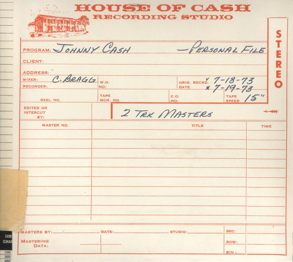 Johnny Cash - Personal File (2xCD, Album) - Image 5