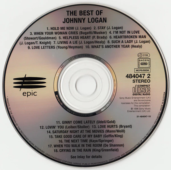 Johnny Logan - The Best Of (CD, Comp) - Image 3